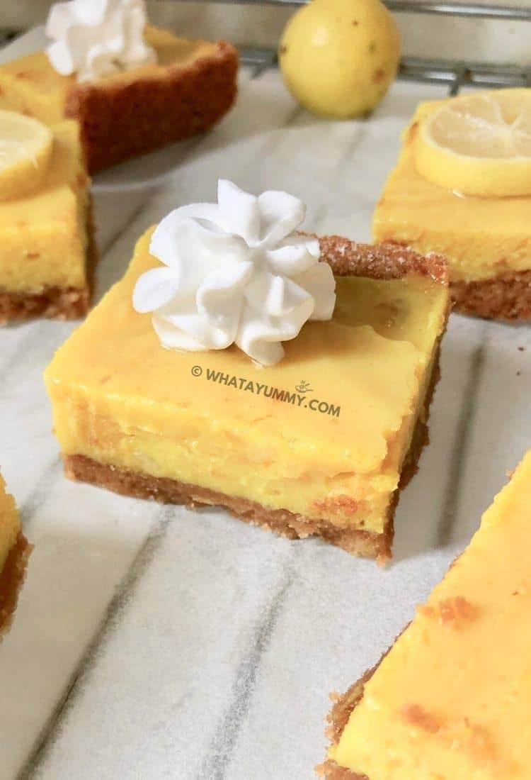 Melt in Your Mouth Lemon Bars