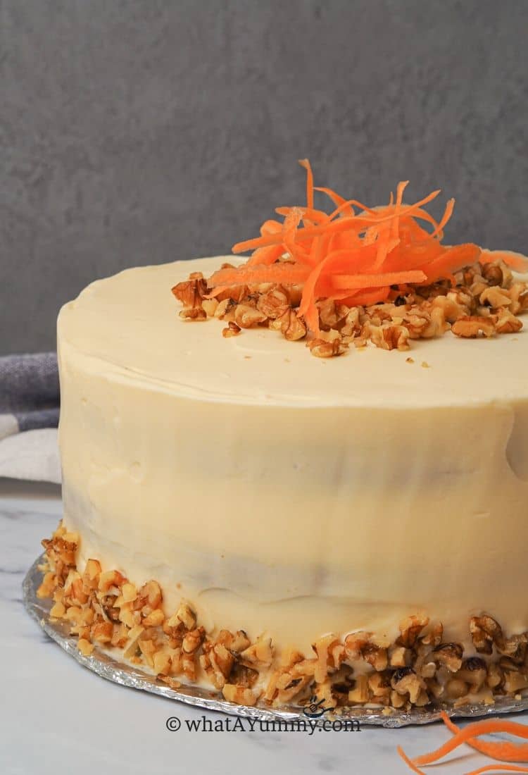 Incredibly Moist and Easy Carrot Cake