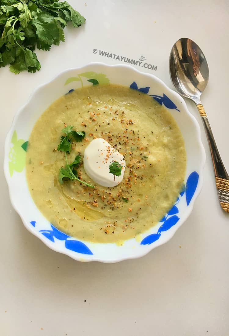 ZUCCHINI SOUP RECIPE