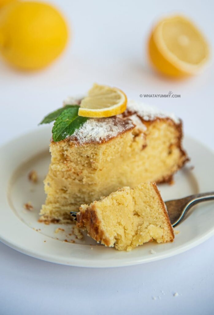 Italian Lemon Ricotta Cake - Yummy Recipes