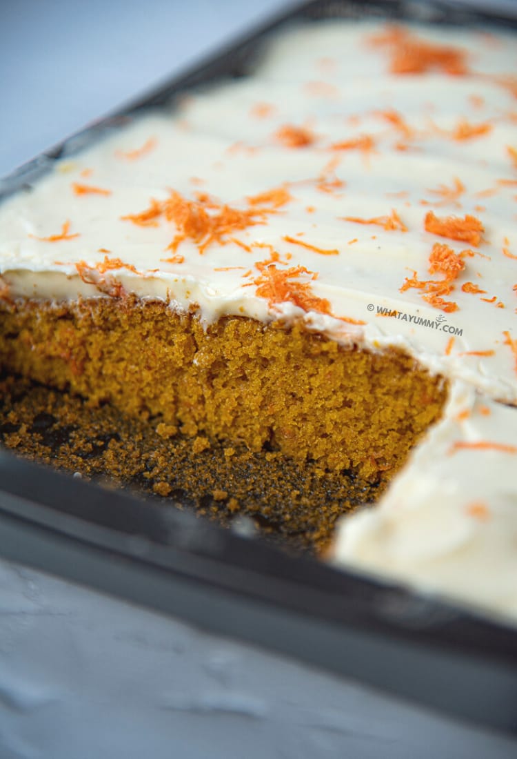 Carrot Cake Sheet Cake