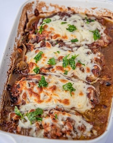 FRENCH ONION BAKED CHICKEN