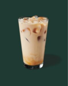 Iced Starbucks Blonde Vanilla Latte