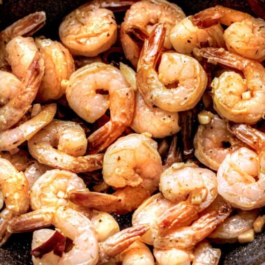 Cooked shrimp temp