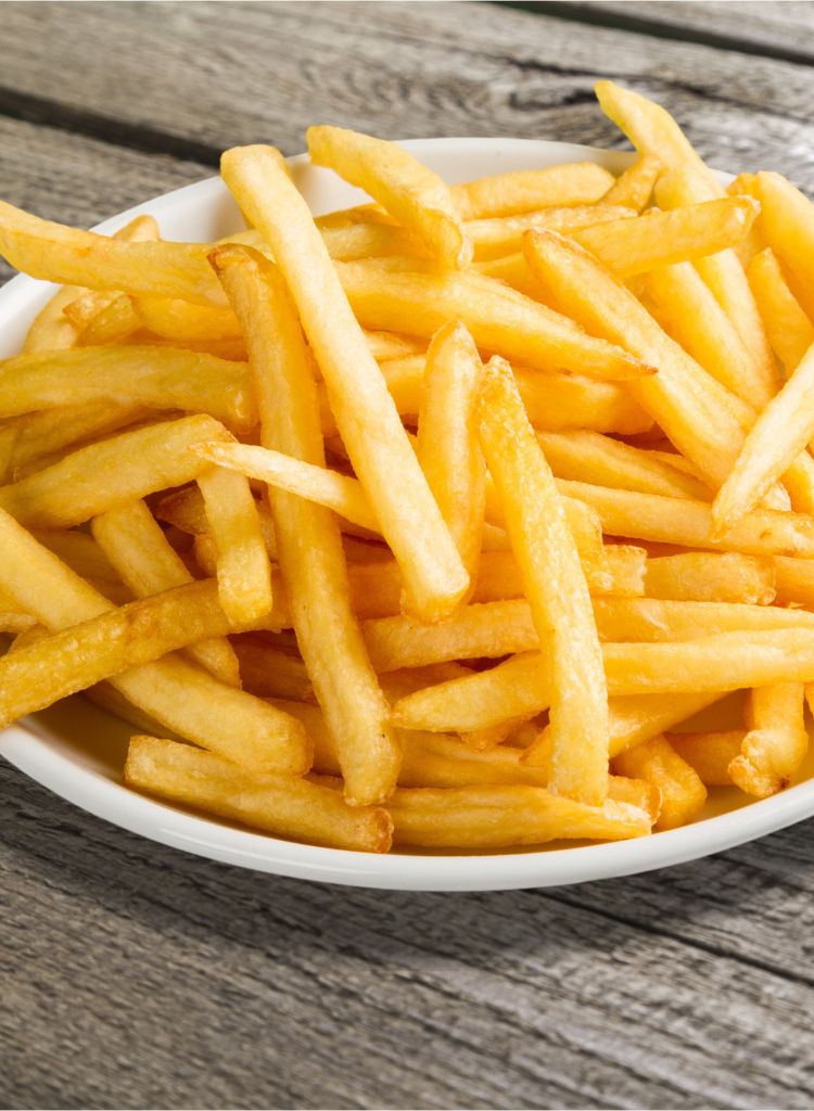 how to reheat french fries